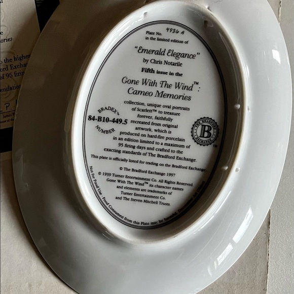 GWTW Plate - Picture 2 of 2